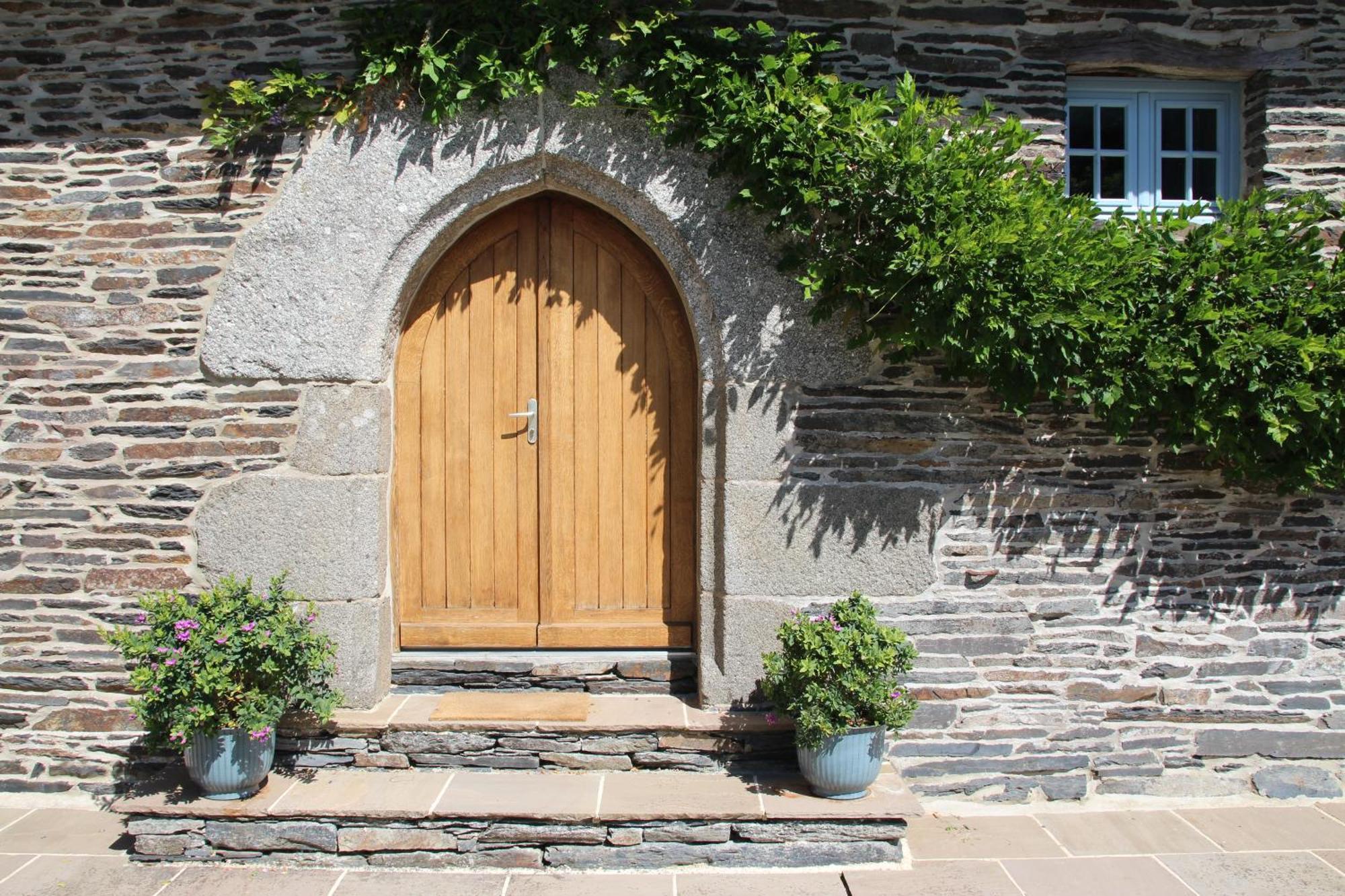 La Longere Du Manoir Laniscat Exterior foto