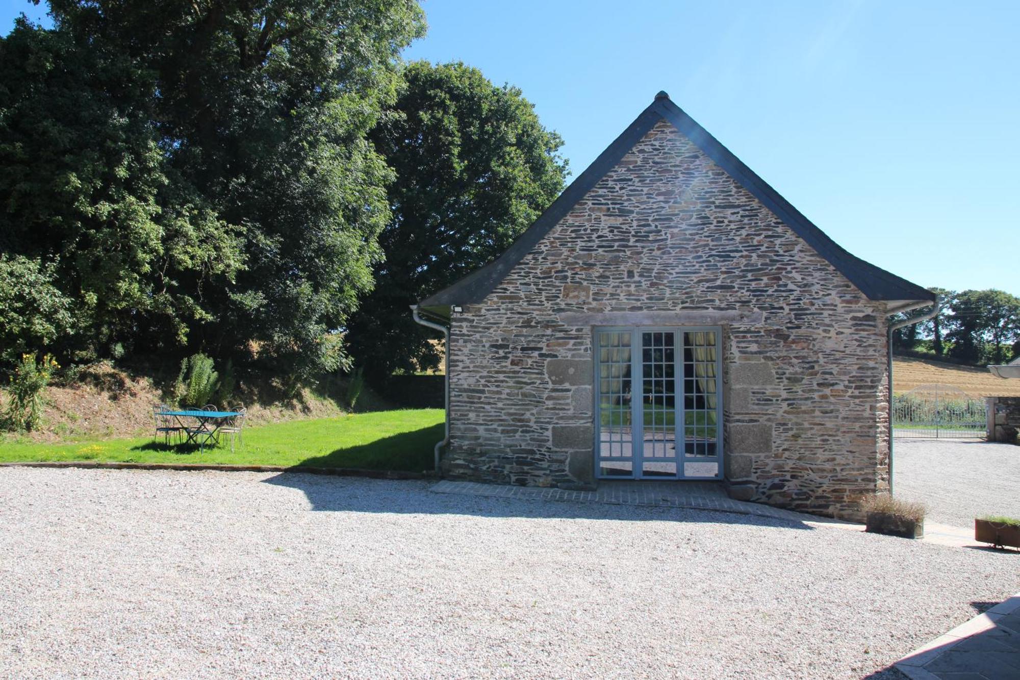 La Longere Du Manoir Laniscat Exterior foto